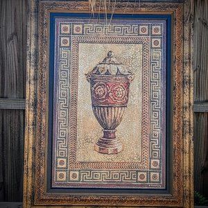 Vessel Of Antiquity II - Large Oil Painting signed by Jill O'Flannery